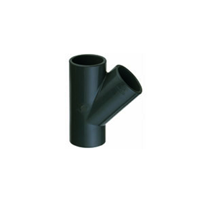 PVC T-Stück 45° Klebemuffen