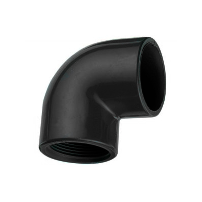 PVC Winkel 90° Klebemuffe mit Innengewinde