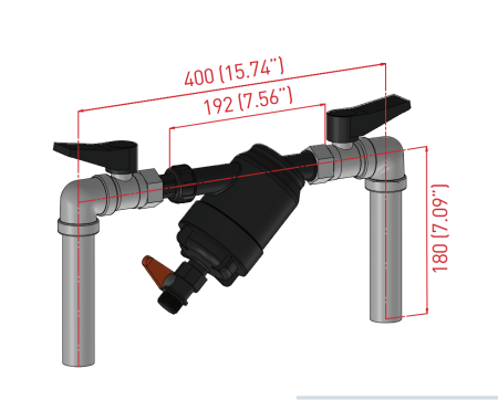 Filter Amiad 1" max. 7m³/h – Bild 2