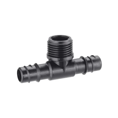 16mm Einschub T-Stück mit AG