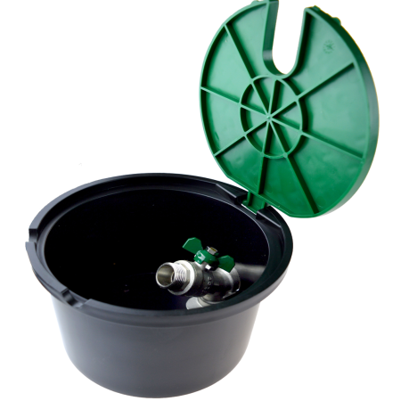 Unterflurhydrant mit 2 x 3/4" IG 