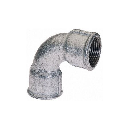 Bogen 90° verzinkt Temperguss